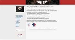 Desktop Screenshot of musculoskeletalmedicine.nl